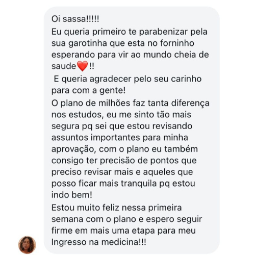 Depoimento de estudante VemMED 25