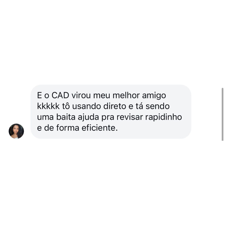 Depoimento de estudante VemMED 39