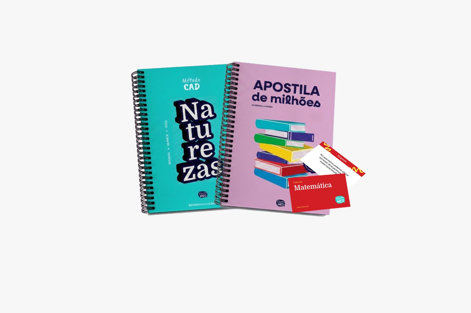 Apostila de Milhões, CAD Naturezas e Flashcards VemMED